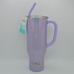 NEW, NWT Pixie Swig 30oz Mega Mug - Light Purple Iridescent - Retired Design